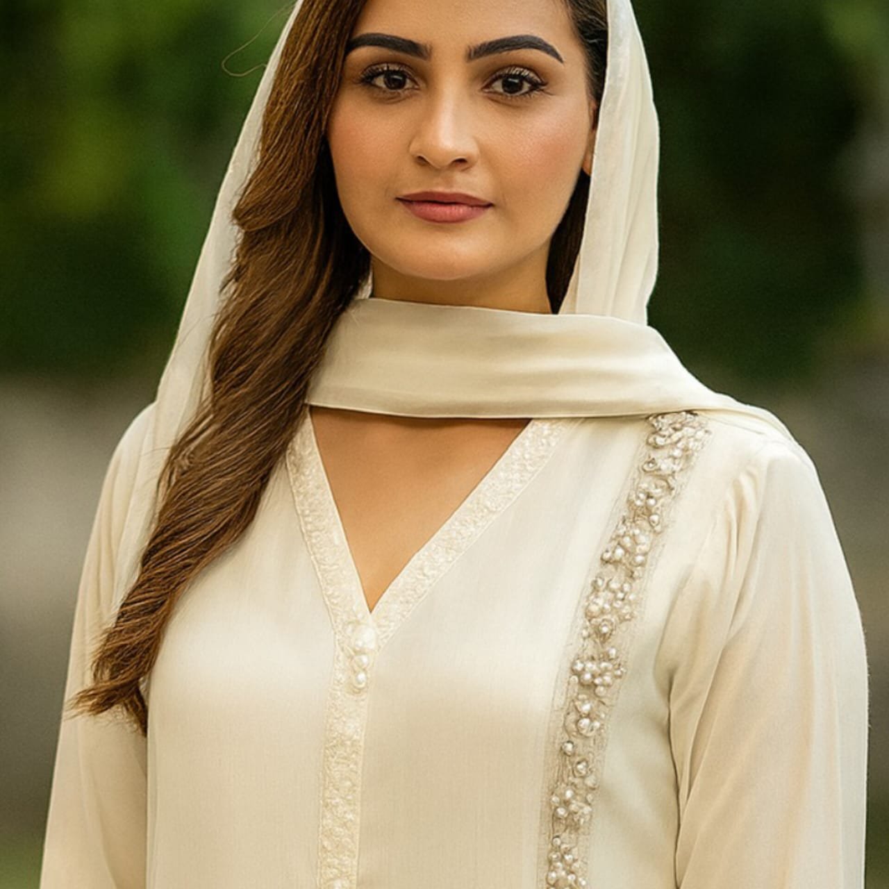 ns a000c2 sequin embroidery 3pc chiffon dress