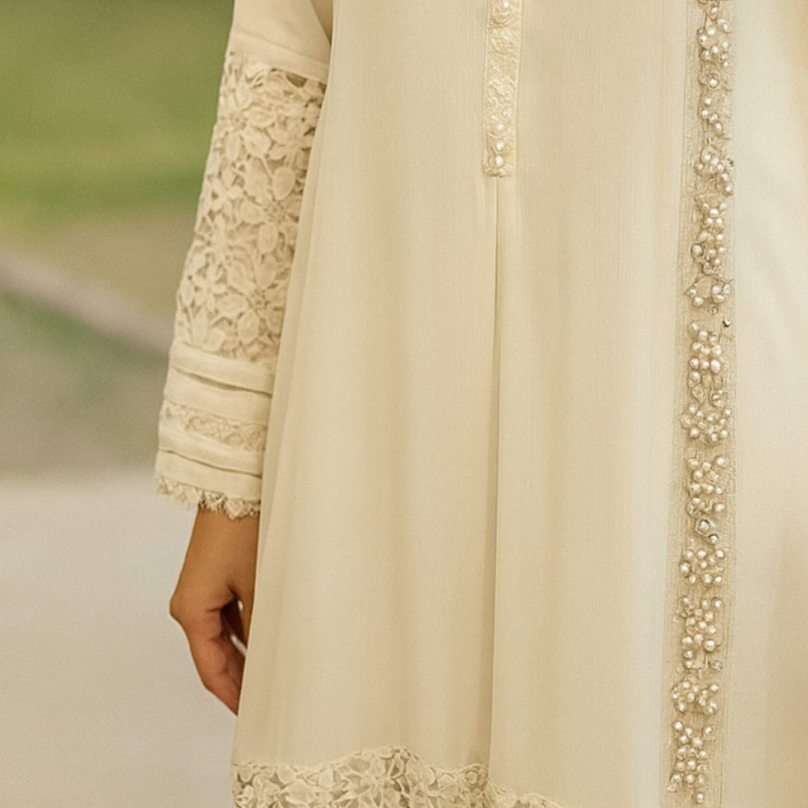 ns a000c2 sequin embroidery 3pc chiffon dress