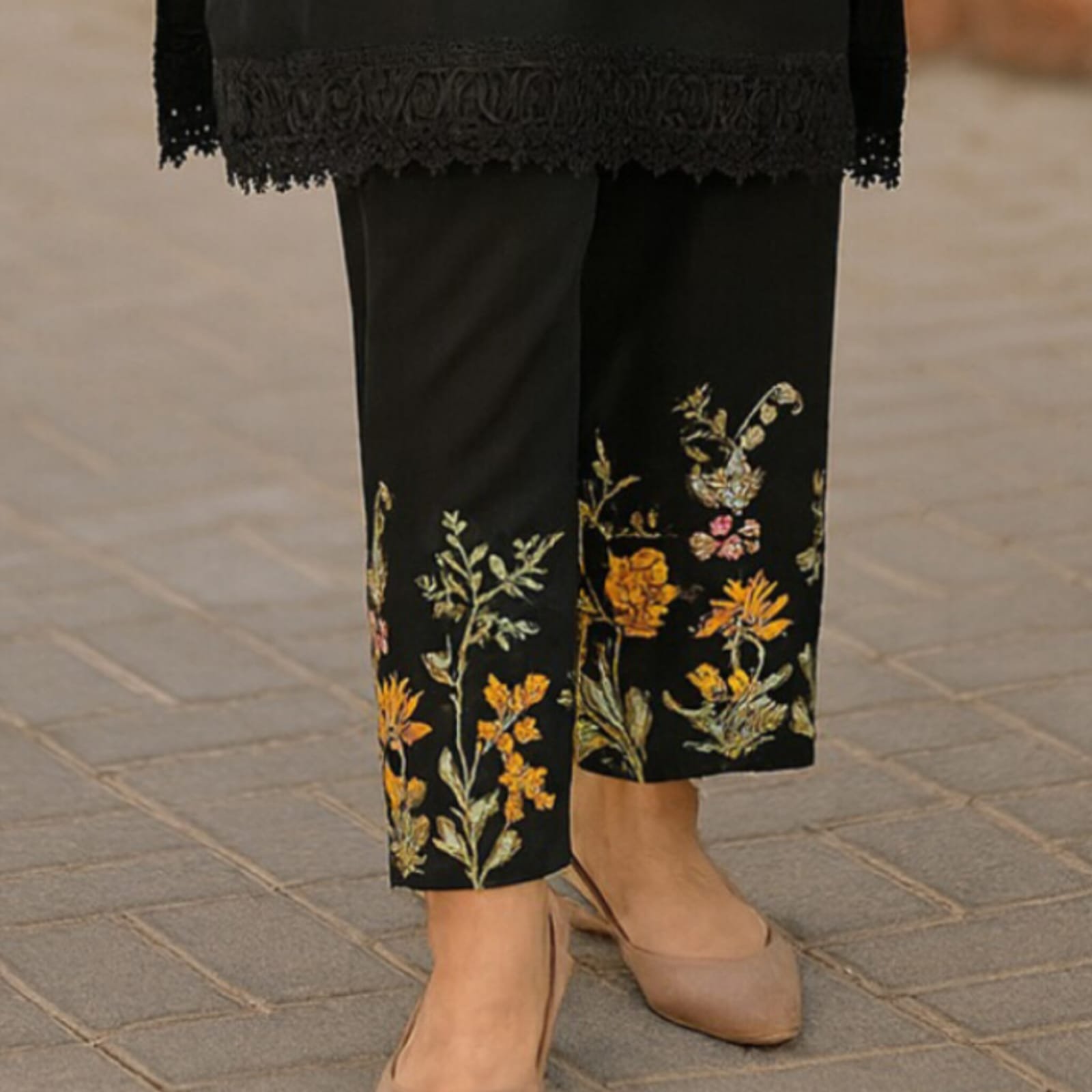 ns a000c2 sequin embroidery 3pc chiffon dress